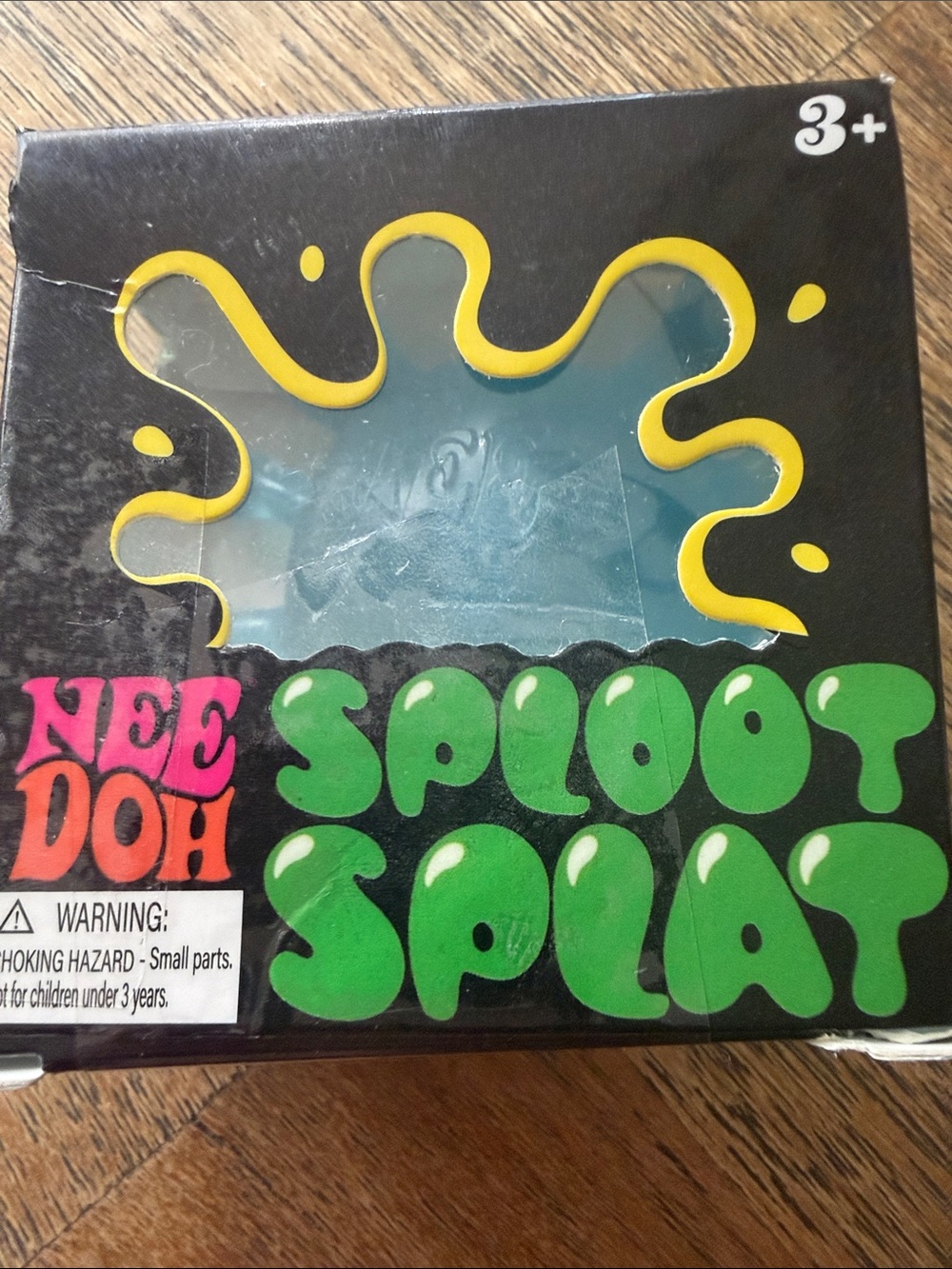 Sploot Splat Stress Ball Toy - blue and mini needoh groovy glob